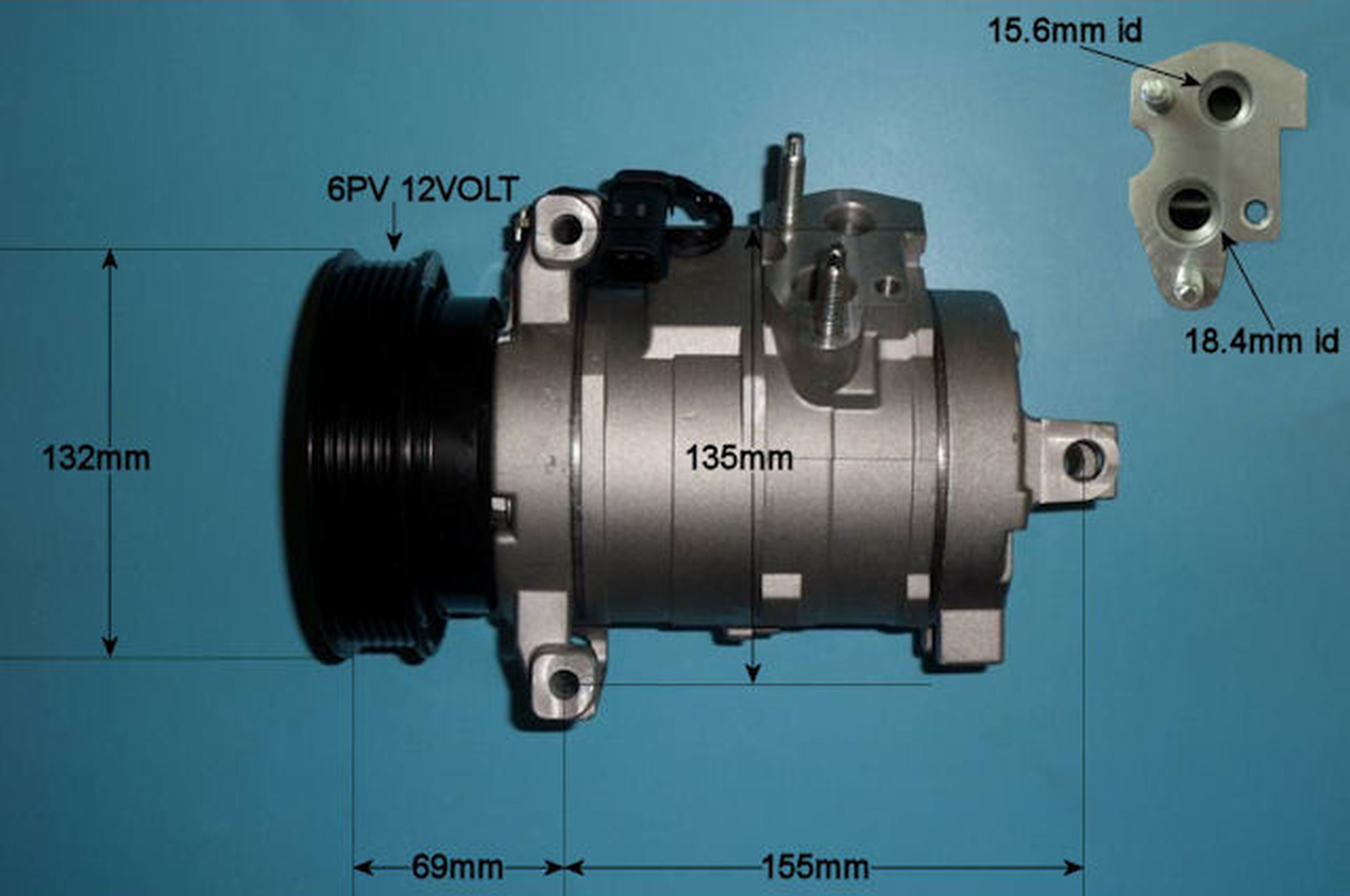 Aircon Compressor Aftermarket Quality – AutoAir 14-8006P