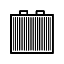 NRF Interior Heater Core 54493