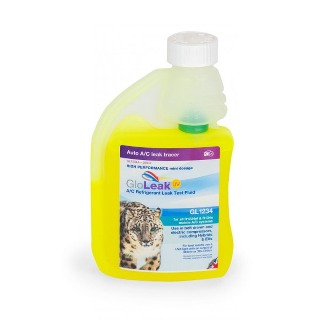 PRIMALEC Glo-Leak UV Leak Tracer Fluid, 250ml – GL1234A