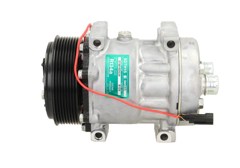 Sanden Aircon Compressor for JCB SD7H15-8124