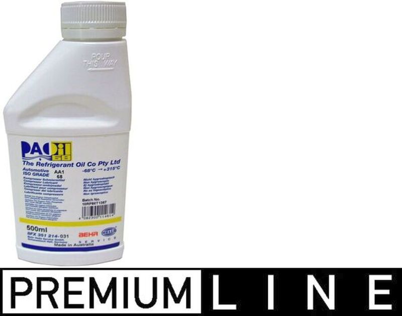 MAHLE Miscellaneous Aircon compressor oil ACPL11000P