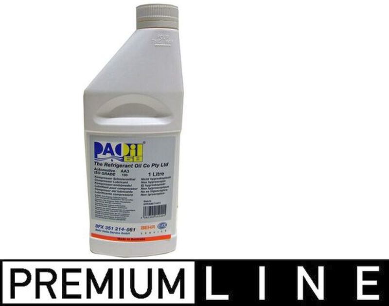 MAHLE Miscellaneous Aircon compressor oil ACPL13000P