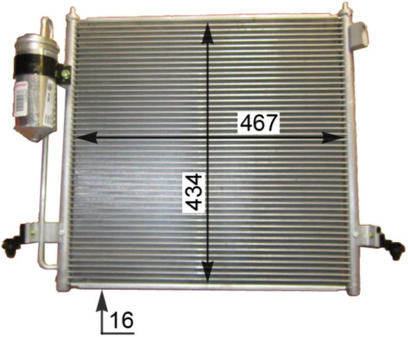MAHLE PC Aircon condenser AC815000P