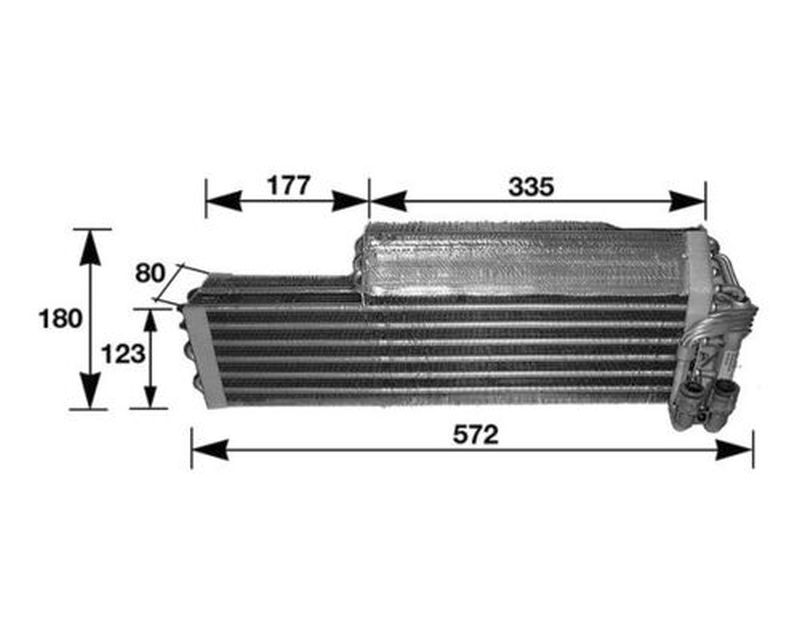 MAHLE PC Evaporator AE37000S