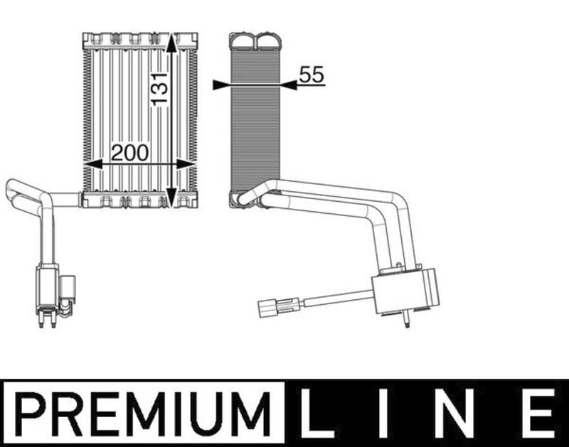 MAHLE PC Evaporator AE5000P