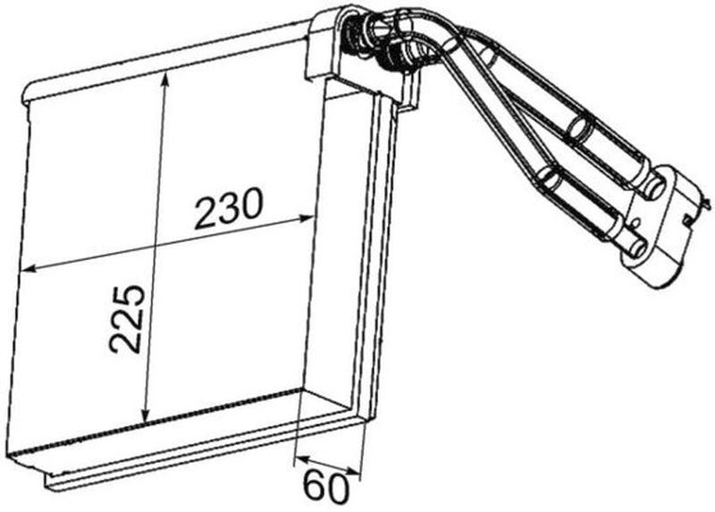 MAHLE PC Evaporator AE95000P
