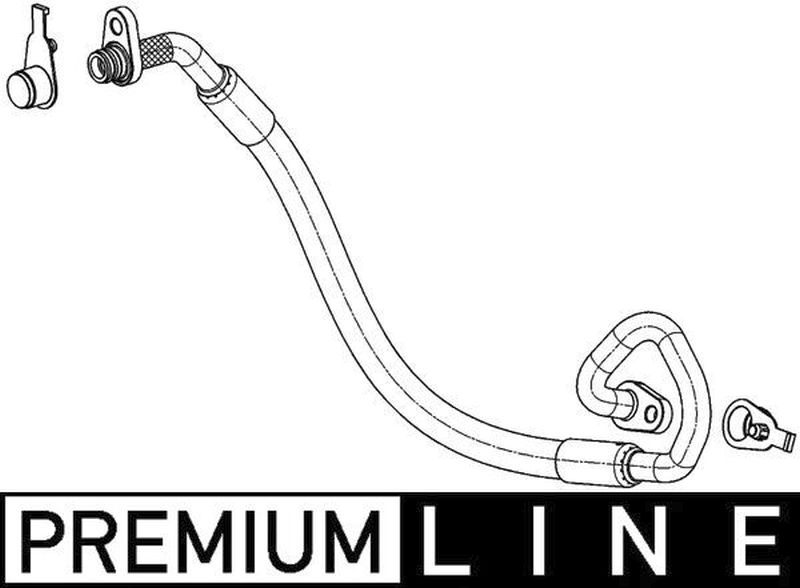 MAHLE PC Aircon pipes and hoses AP101000P