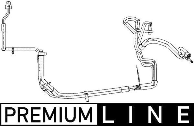 MAHLE LCV Aircon pipes and hoses AP113000P