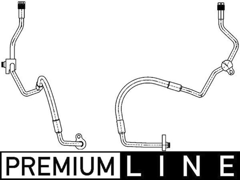 MAHLE PC Aircon pipes and hoses AP118000P