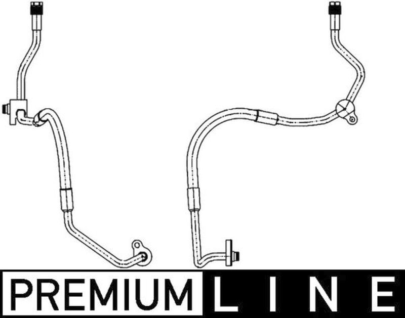 MAHLE PC Aircon pipes and hoses AP119000P
