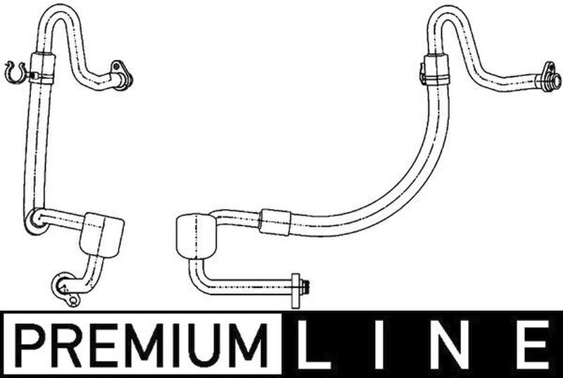 MAHLE PC Aircon pipes and hoses AP121000P