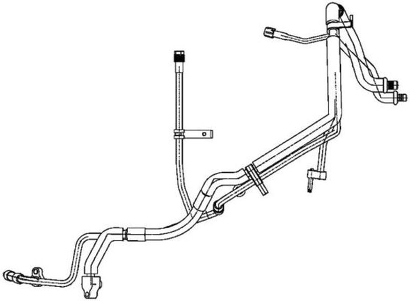 MAHLE LCV Aircon pipes and hoses AP135000P