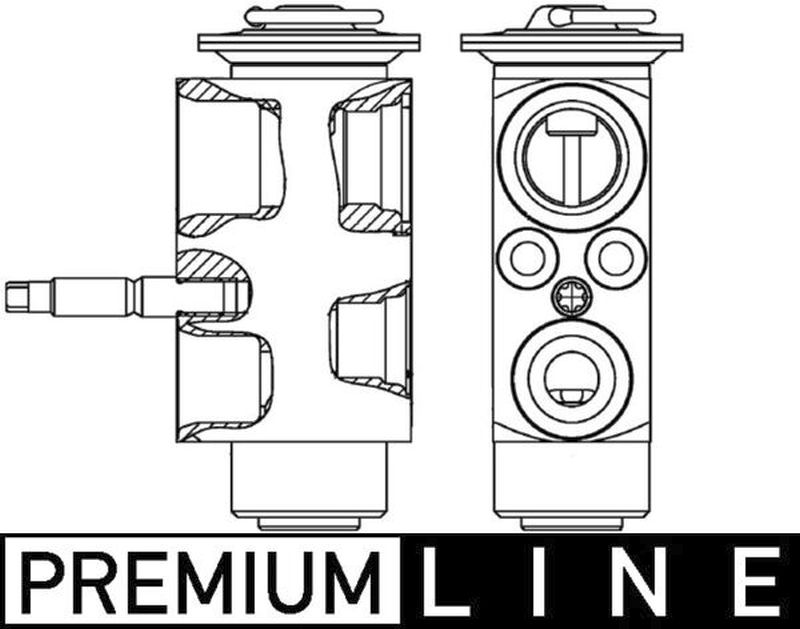 MAHLE PC Expansion valve and orifice tube AVE113000P