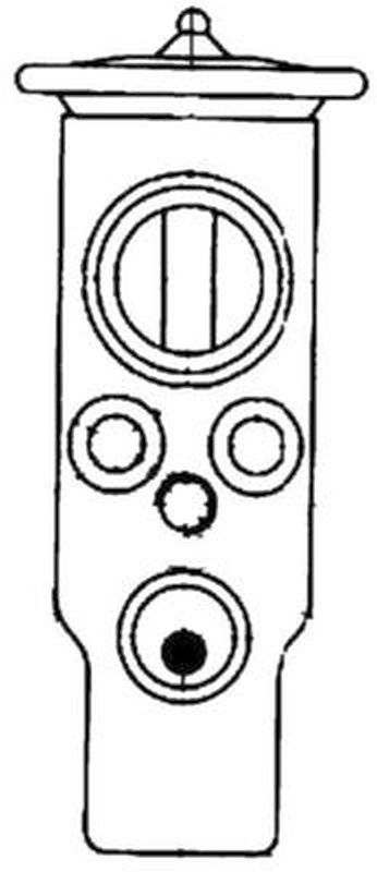 MAHLE PC Expansion valve and orifice tube AVE25000S