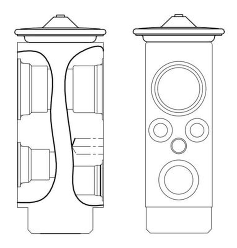 MAHLE PC Expansion valve and orifice tube AVE9000S