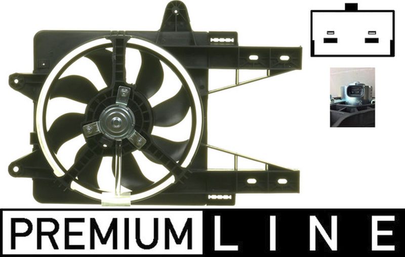 MAHLE PC Radiator/condenser fan  CFF22000P