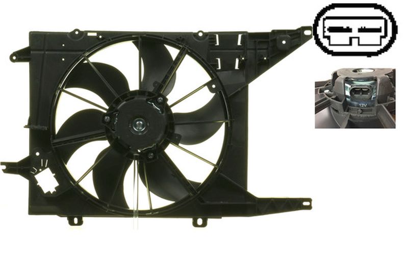MAHLE PC Radiator/condenser fan  CFF327000S