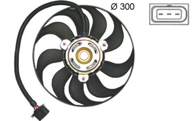 MAHLE PC Radiator/condenser fan  CFF377000S