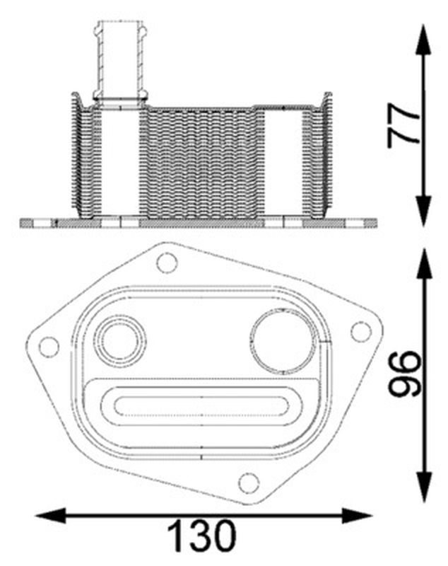 MAHLE PC Oil cooler CLC198000S