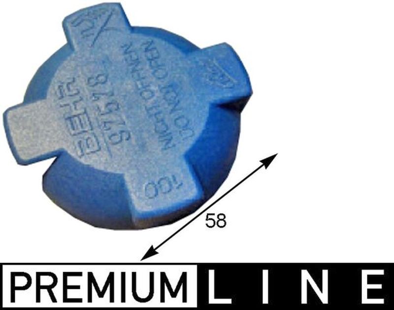 MAHLE Truck/Bus Radiator cap CRB84000P