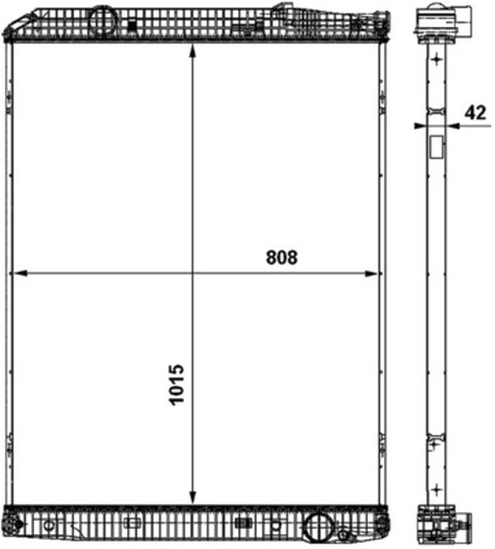 MAHLE Truck/Bus Radiator CR862000P