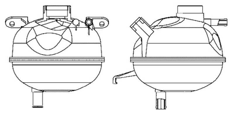 MAHLE PC Expansion tank CRT7000S