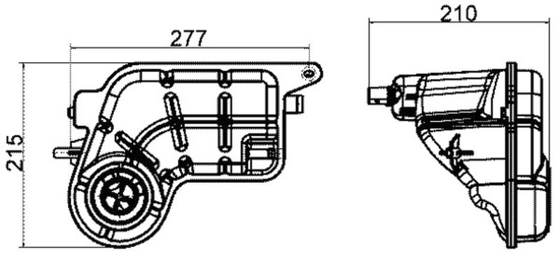 MAHLE PC Expansion tank CRT20000S