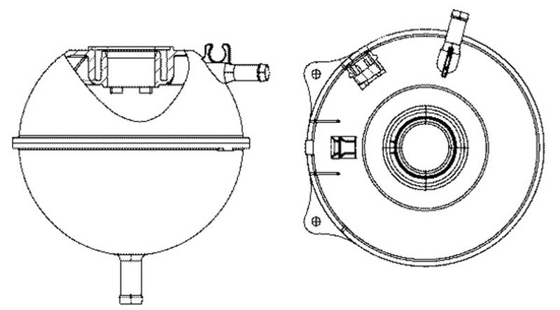 MAHLE LCV Expansion tank CRT23000S
