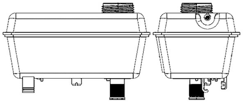 MAHLE PC Expansion tank CRT27000S