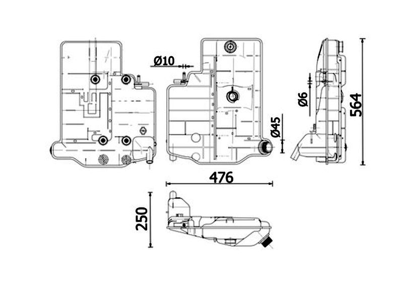 MAHLE Expansion tank CRT37000S