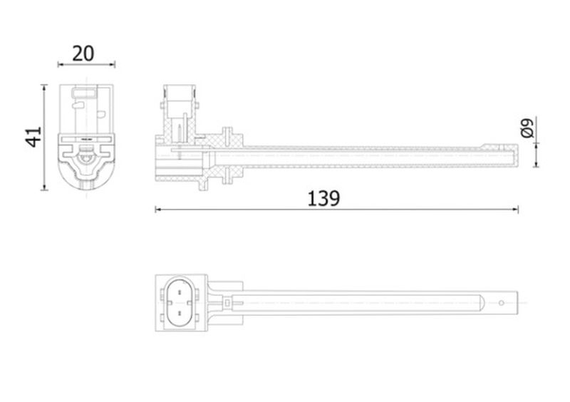 MAHLE Coolant Level Sensor CRTX6000S