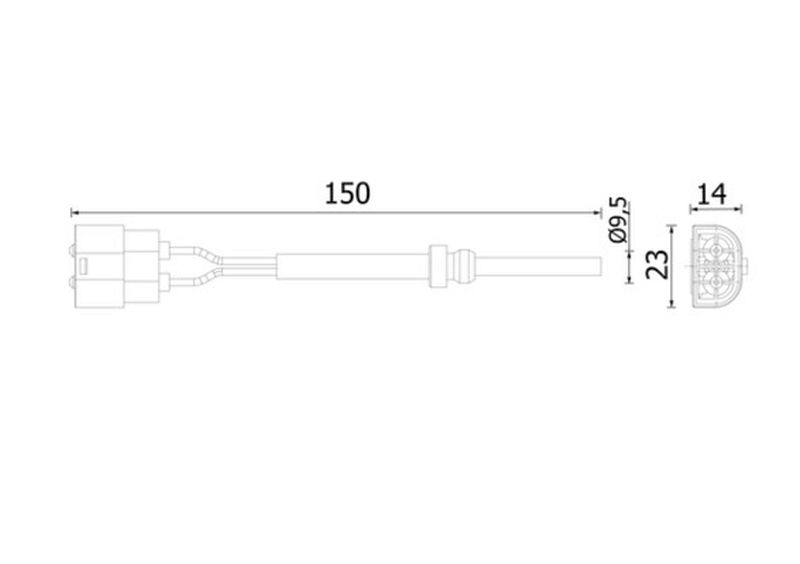 MAHLE Coolant Level Sensor CRTX2000S