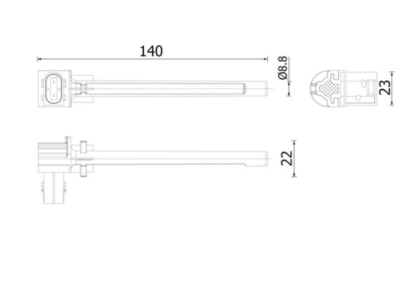 MAHLE Coolant Level Sensor CRTX6000S