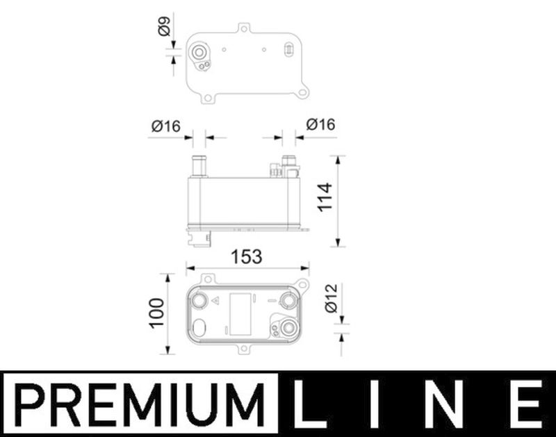 MAHLE Premium Line Aircon Condenser AC1199000P