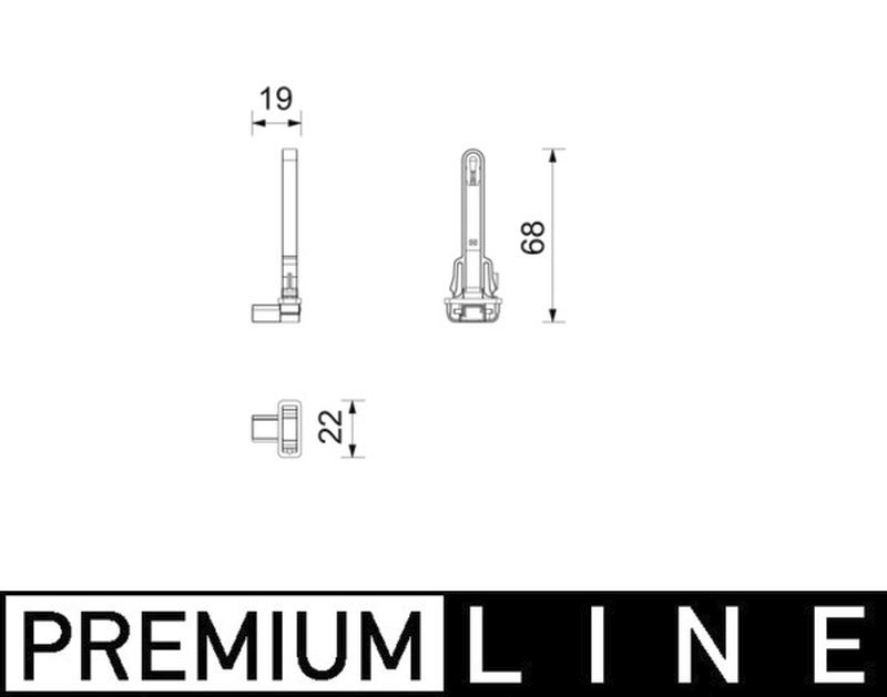 MAHLE Premium Line Interior Temperature Sensor ASE42000P