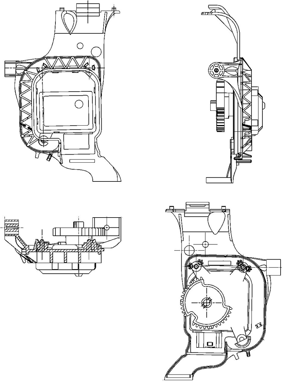 MAHLE PC Aircon actuator AA17000P