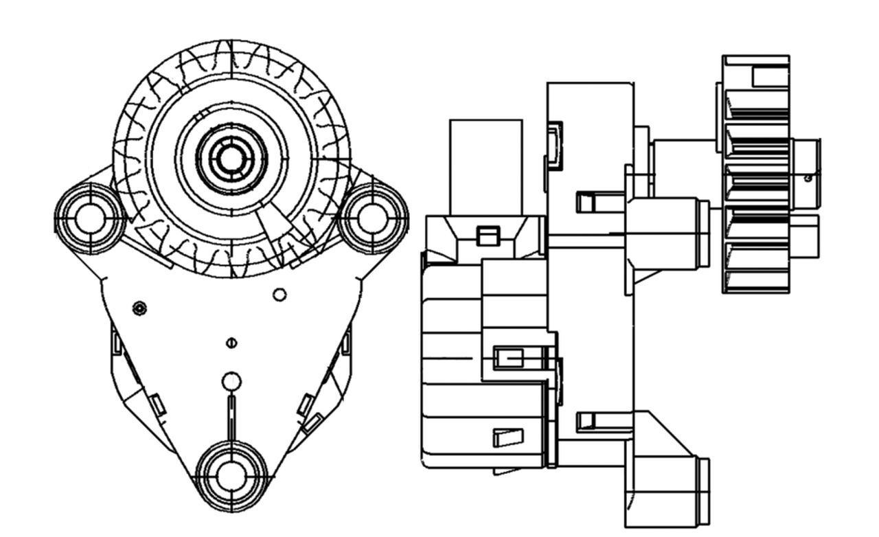 MAHLE PC Aircon actuator AA54000P