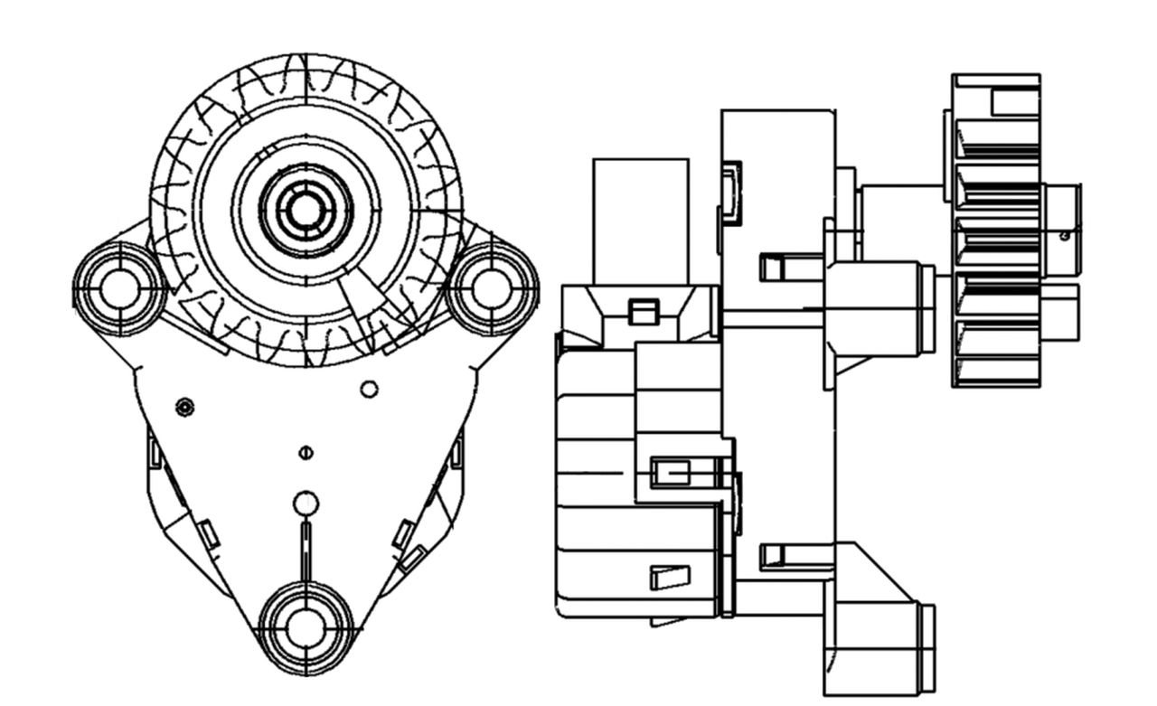 MAHLE PC Aircon actuator AA54000P