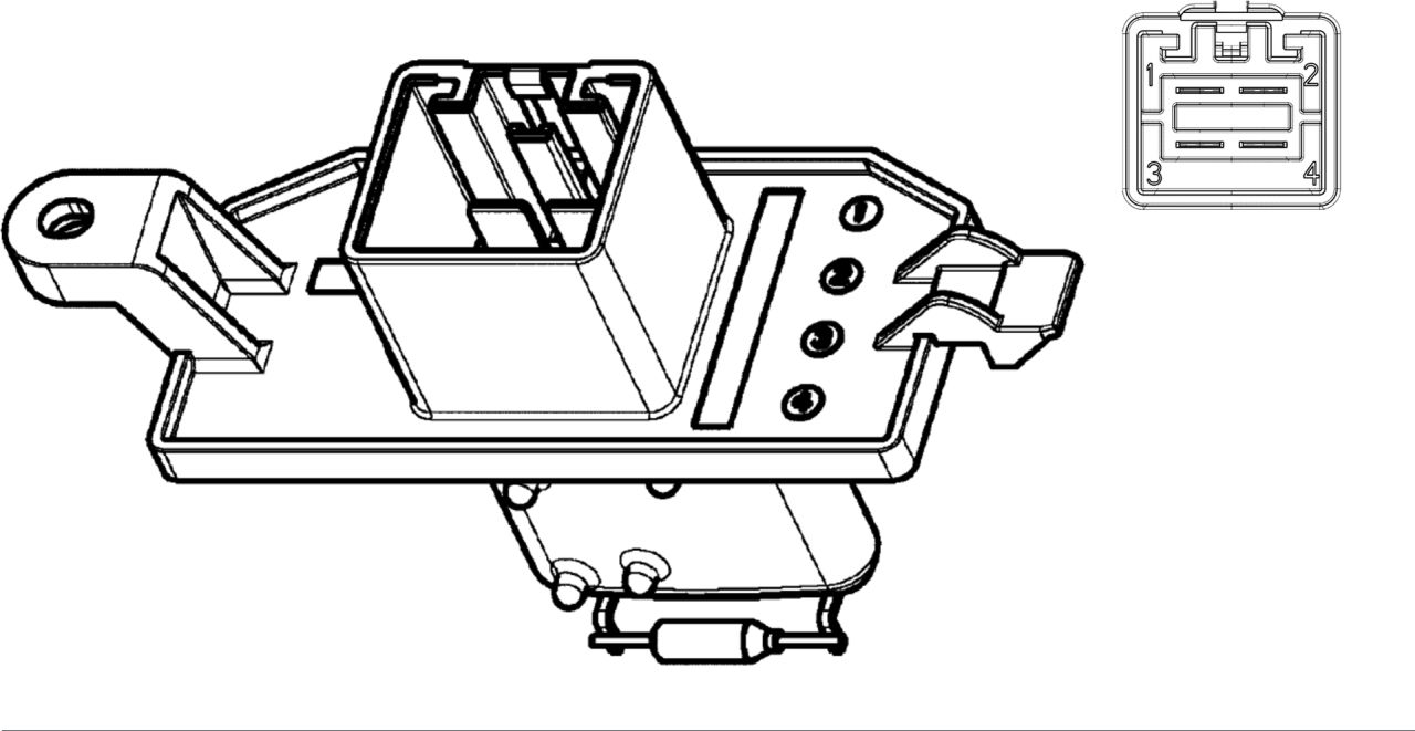 MAHLE PC Aircon blower regulator and resistor ABR104000P