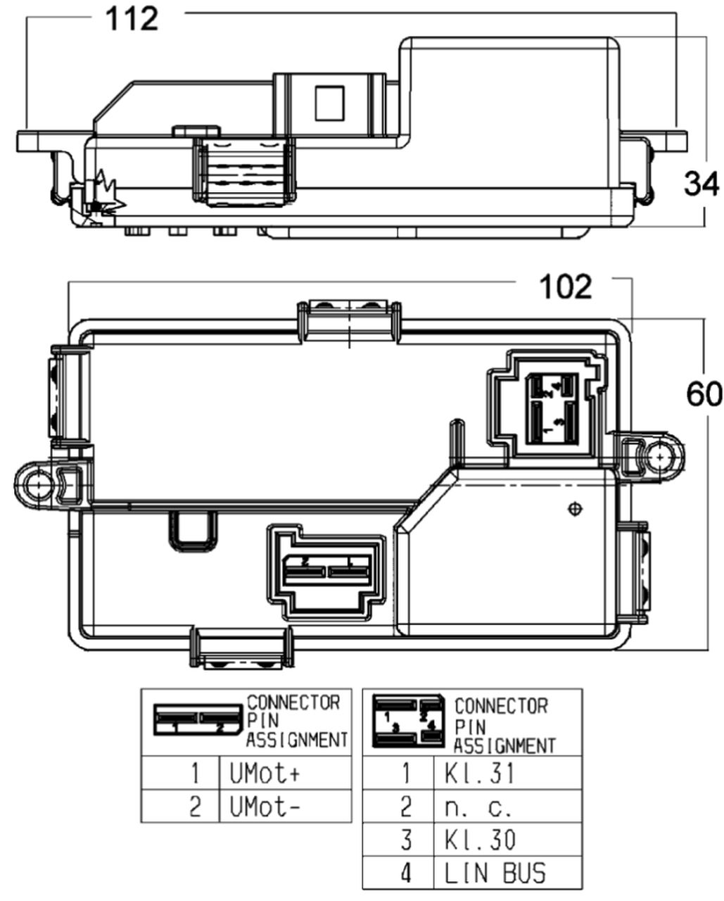 MAHLE PC Aircon blower regulator and resistor ABR68000P