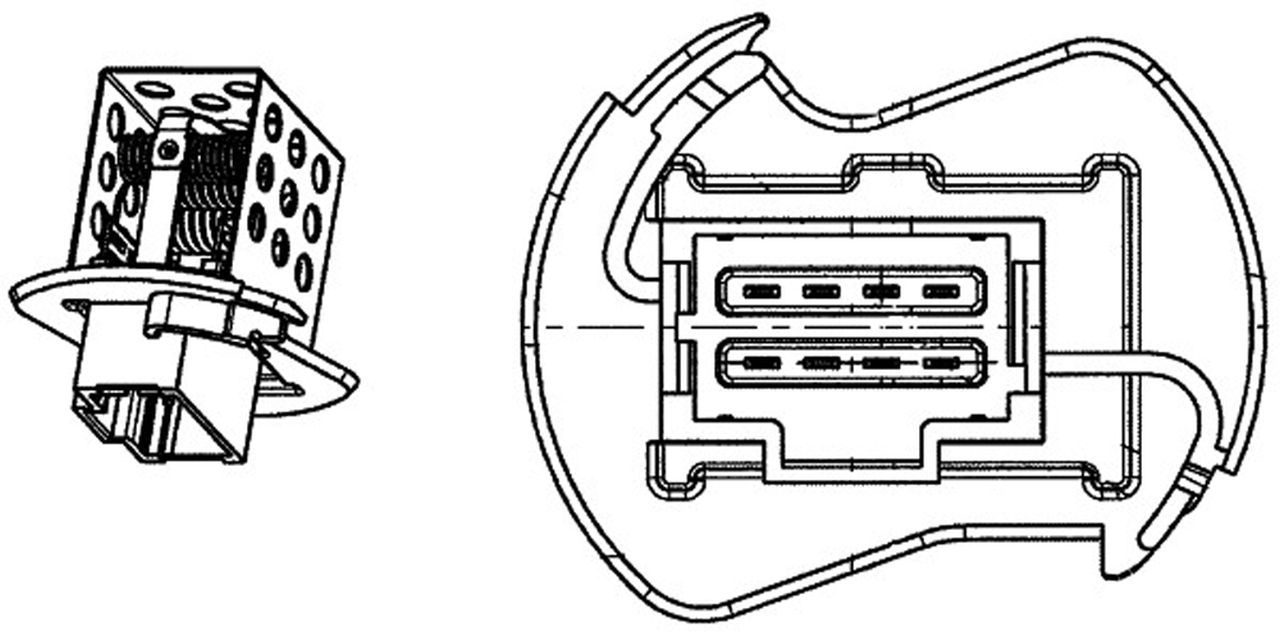 MAHLE LCV Aircon blower regulator and resistor ABR90000P