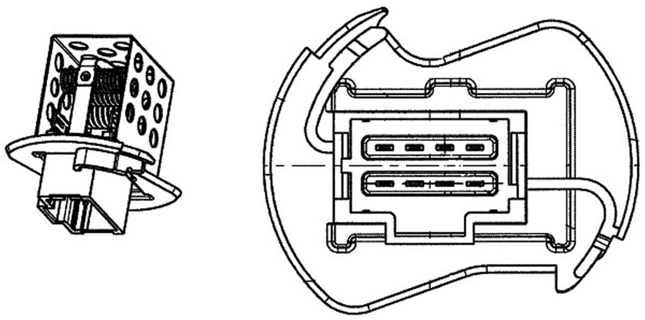 MAHLE LCV Aircon blower regulator and resistor ABR90000P