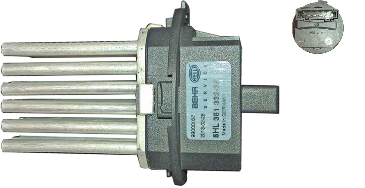 MAHLE PC Aircon blower regulator and resistor ABR99000P