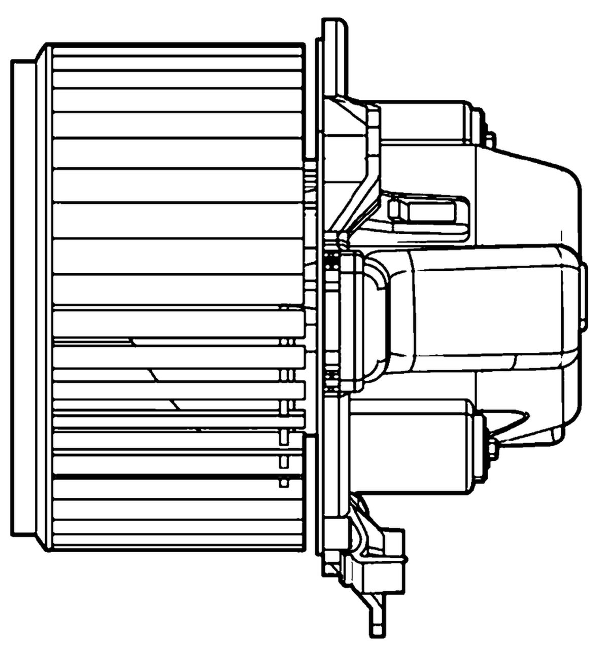 MAHLE PC Interior blower AB108000P