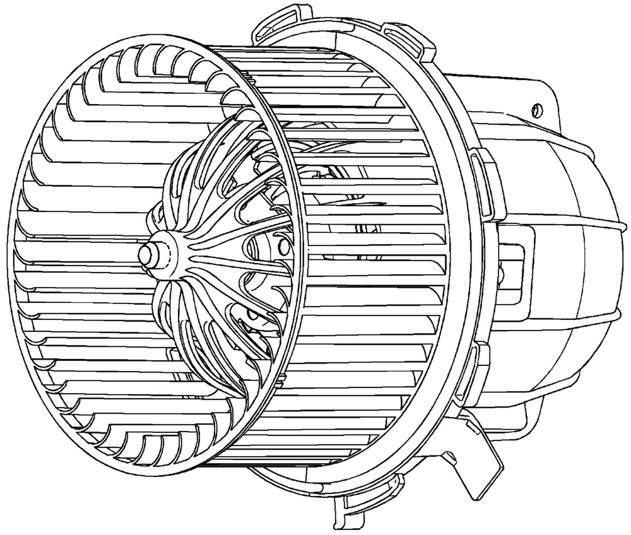 MAHLE PC Interior blower AB114000P