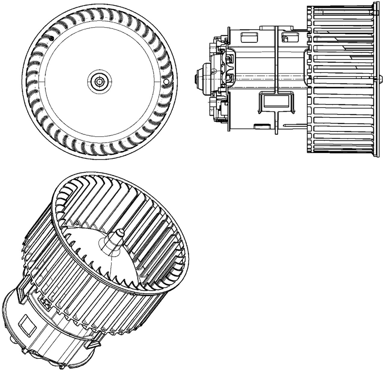 MAHLE PC Interior blower AB182000P