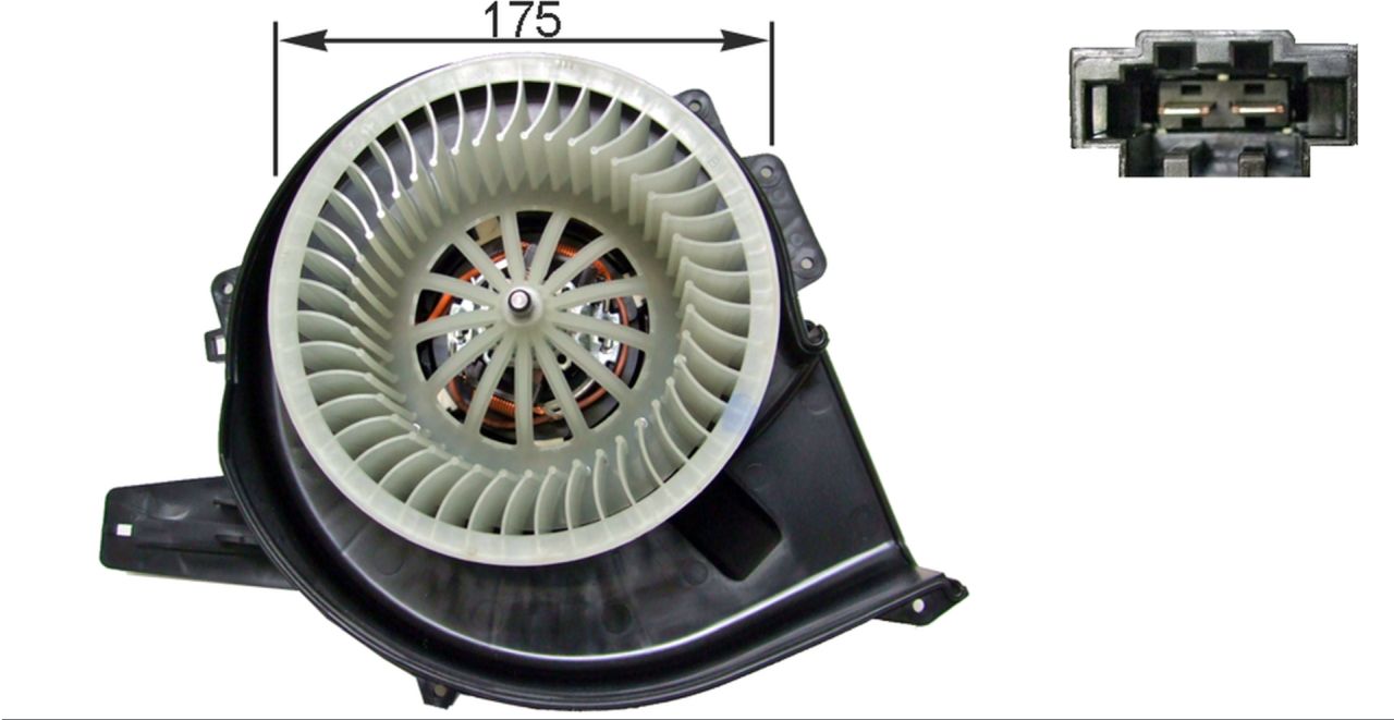 MAHLE PC Interior blower AB20000P