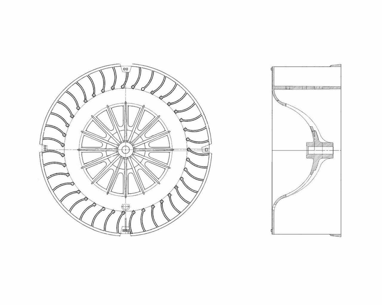 MAHLE PC Interior blower AB23000P
