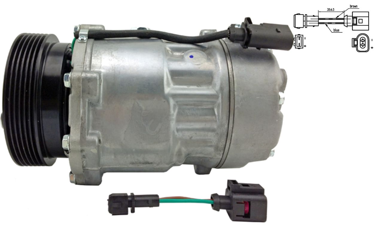 MAHLE PC Aircon compressor ACP191000S