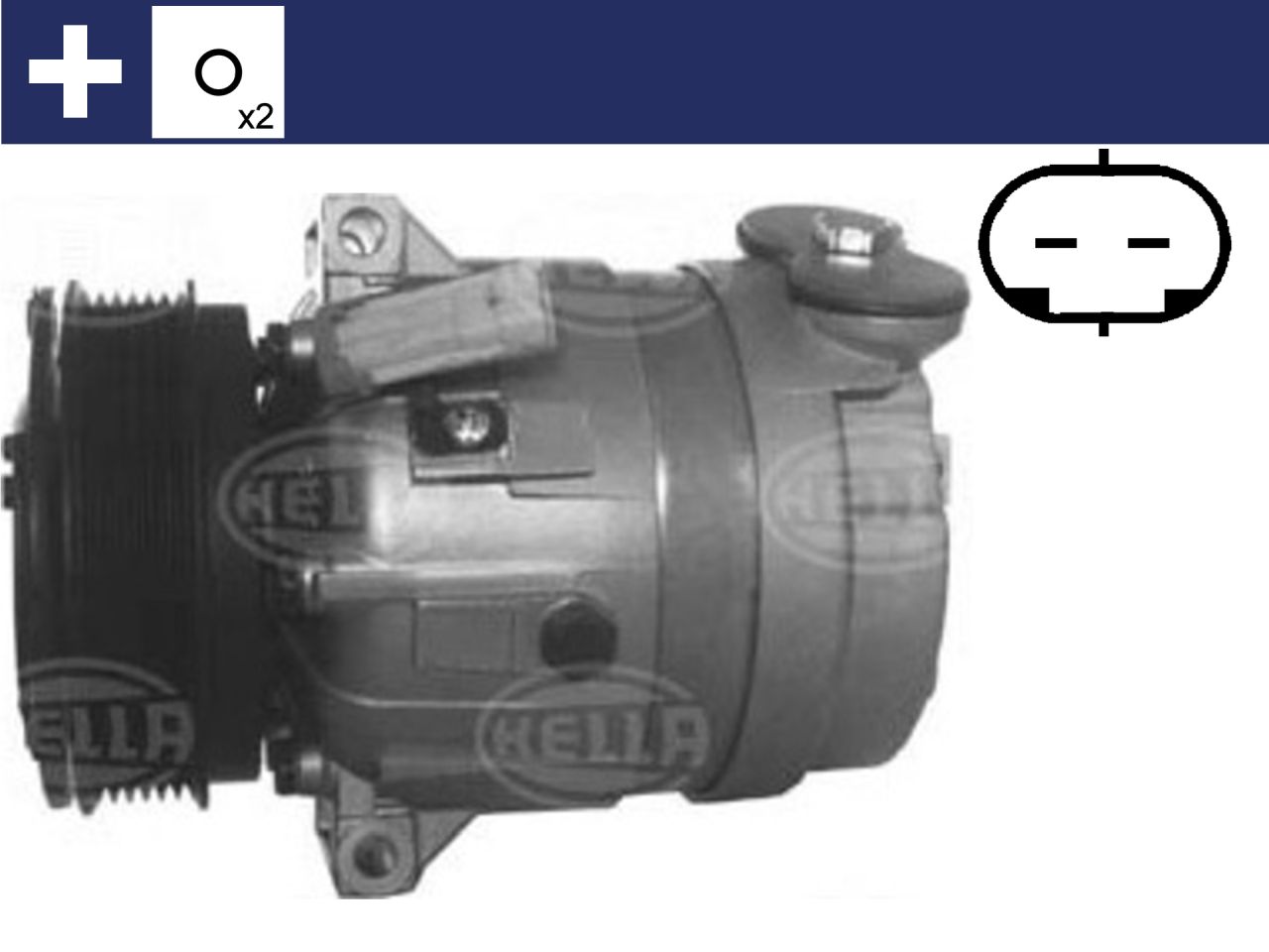 MAHLE PC Aircon compressor ACP320000S